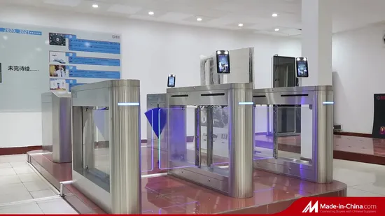 Sistema di controllo accessi Porta in vetro Tornello automatico a tutta altezza