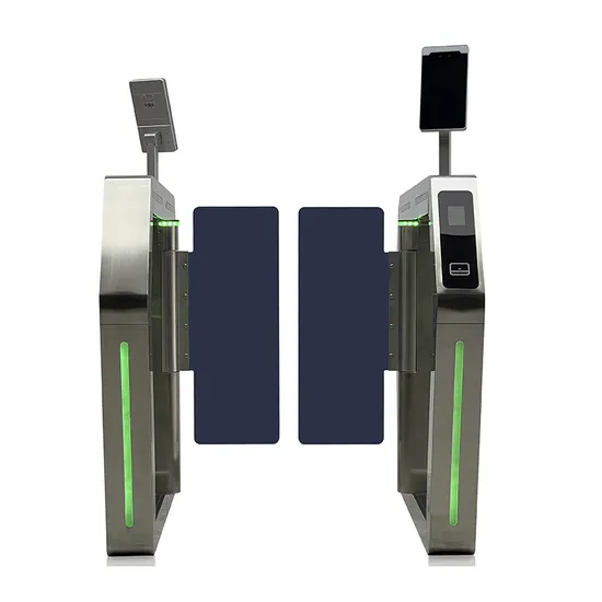 Controllo accessi con riconoscimento facciale, impronta digitale, tornello in vetro basculante, barriera per varco veloce