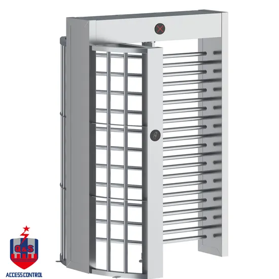 In vendita 30~40 persone / min tornello a tutta altezza per fabbrica, cantiere